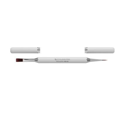 Staleks Exclusive Liner & Gel Brush Double-Sided 10 mm & 10 mm (NBX-08/03)