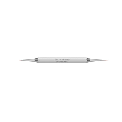 Staleks Exclusive Liner & Gel Penseel Dubbelzijdig 7 mm & 12 mm (NBX-01/11)