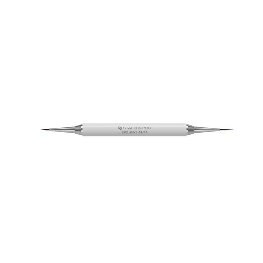 Staleks Exclusive Liner & Gel Penseel Dubbelzijdig 7 mm & 12 mm (NBX-01/11)