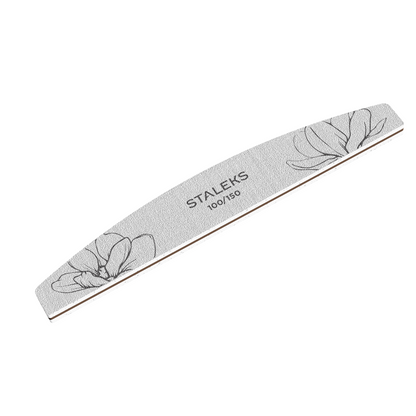 Staleks Half Moon Mineral File Expert 40 100/150 Grit (NFE-40-100/150)