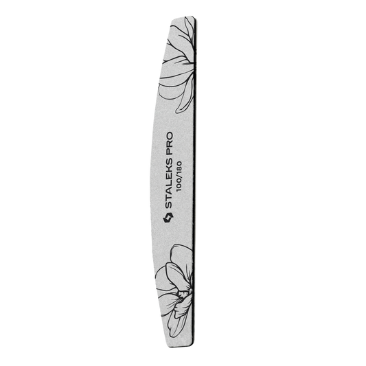 Staleks Half Moon Mineral File Expert 40 100/180 Grit (NFE-40-100/180)