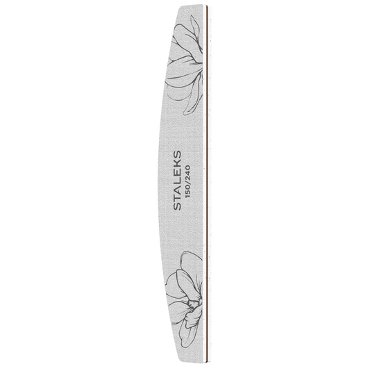 Staleks Half Moon Mineral File Expert 40 150/240 Grit (NFE-40-150/240)