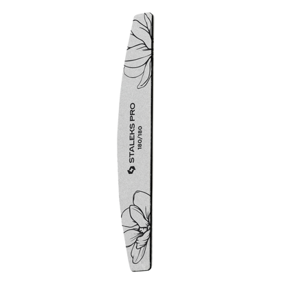 Staleks Half-Moon Mineral File Expert 40 180/180 Grit (NFE-40-180/180)