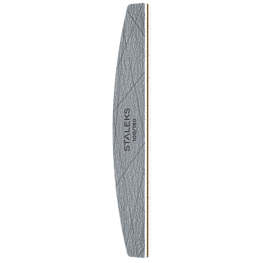 Staleks Half Moon Mineral File Smart 40 100/180 Grit (NFS-40-100/180)