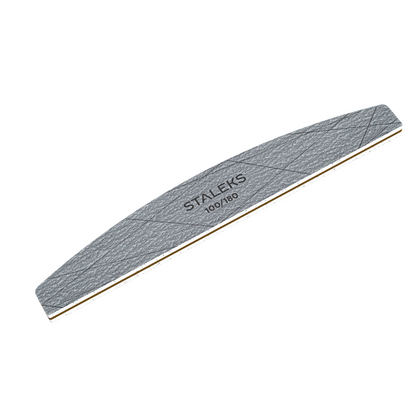 Staleks Half Moon Mineral File Smart 40 100/180 Grit (NFS-40-100/180)