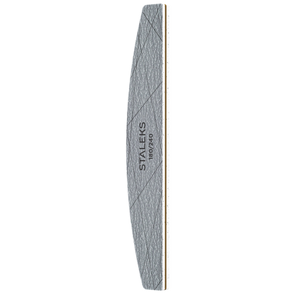 Staleks Half Moon Mineral Nail File Smart 40 180/240 Grit (NFS-40-180/240)