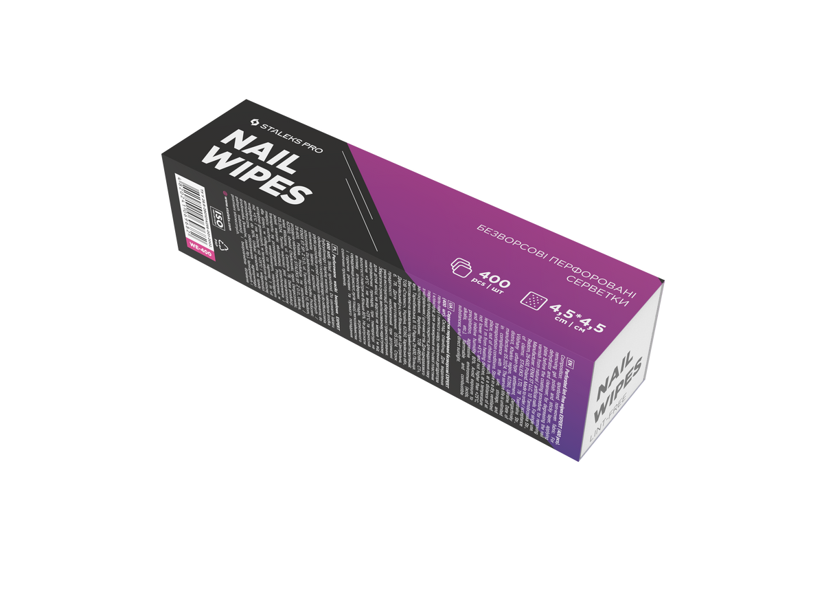 Staleks Lint-Free Wipes 400 Pieces (WE-400)