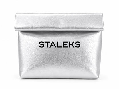 Staleks Pro Cosmetische Tas Zilver Eco Leer (BS-01)
