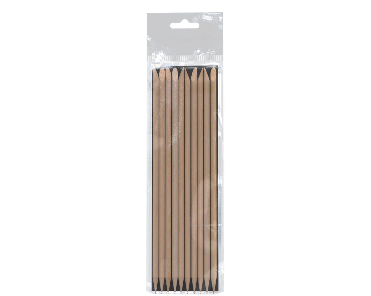 Staleks Pro Wooden Cuticle Pushers 150 mm 10 pieces (DOS-10/10)
