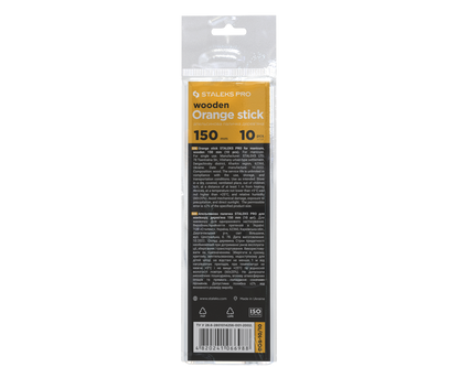 Staleks Pro Wooden Cuticle Pushers 150 mm 10 pieces (DOS-10/10)