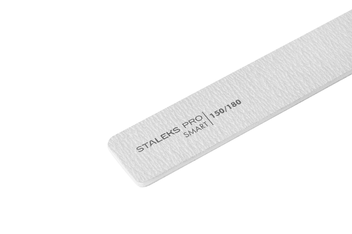 Staleks Pro Smart Mineral Broad Straight Nail File 150/180 Grit 5-Pack (NFB-31/10)