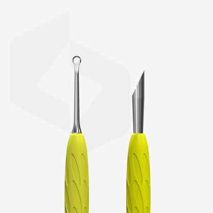 Staleks Pusher Beveled + Loop Pusher Uniq Gummi 11 Type 2 (PQ-11/2y)