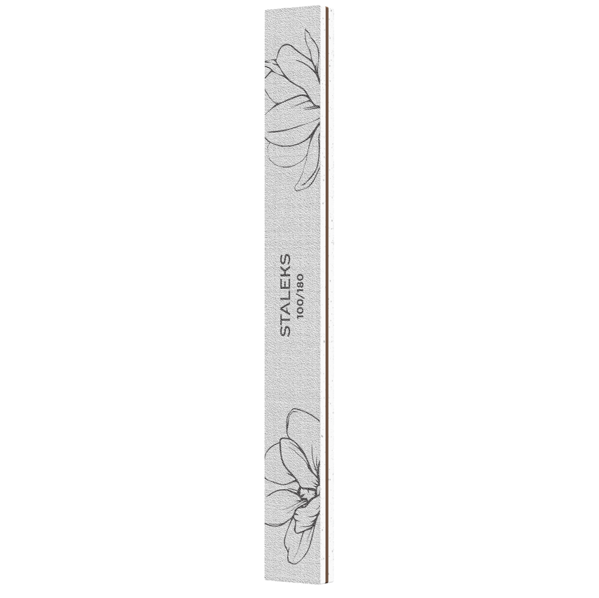 Staleks Straight Mineral Nail File Expert 20 100/180 Grit (NFE-20-100/180)