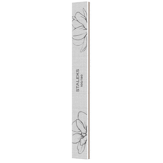 Staleks Straight Mineral Nail File Expert 20 100/180 Grit (NFE-20-100/180)