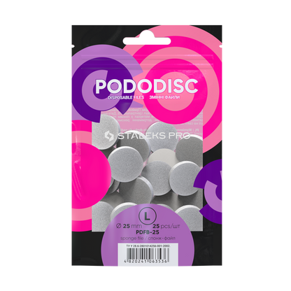 Staleks File Sponges Refill Pads For Pododisc (PDFB-series)
