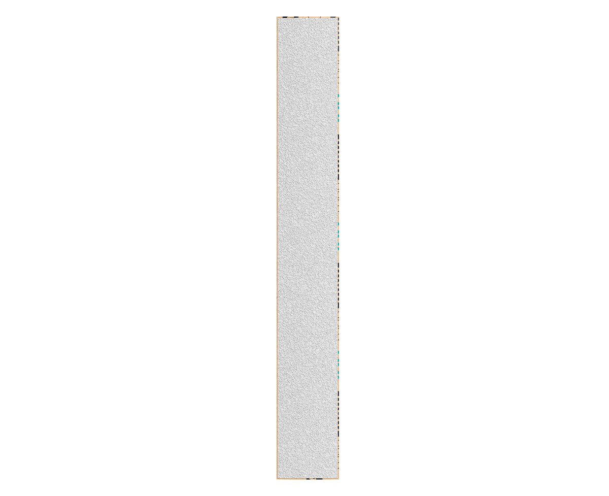 Staleks Pro Expert 22 PapmAm Straight File White 50 pcs (DFCE-22 series)