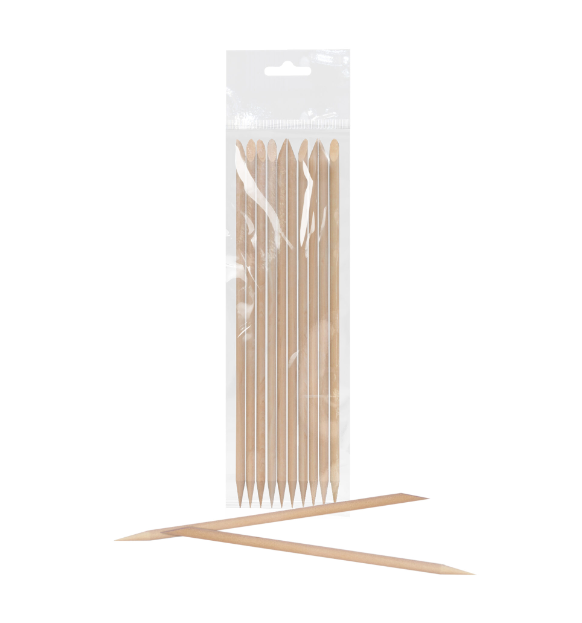 Staleks Pro Wooden Cuticle Pushers 150 mm 10 pieces (DOS-10/10)