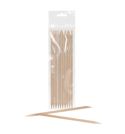 Staleks Pro Wooden Cuticle Pushers 150 mm 10 pieces (DOS-10/10)