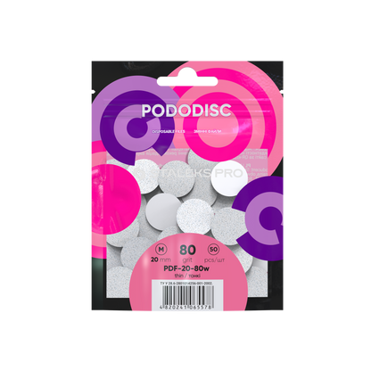 Staleks Refill Pads For Pododisc M White (50 pc) (PDF-20 Series)