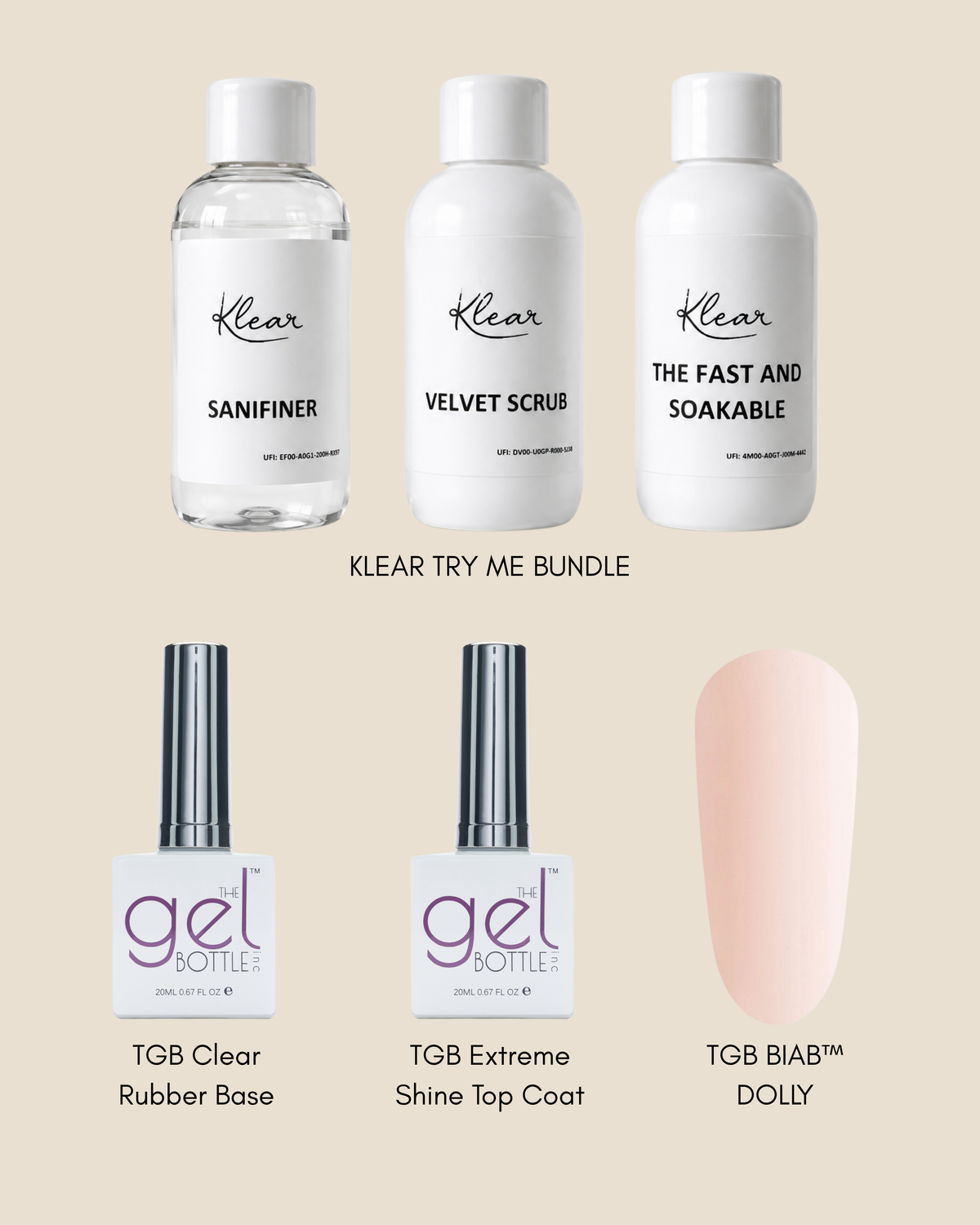 The GelBottle Original BIAB™ Starter Kit