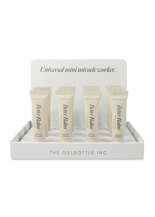 The GelBottle SPA Better Balm MINI Display (12 Pieces)
