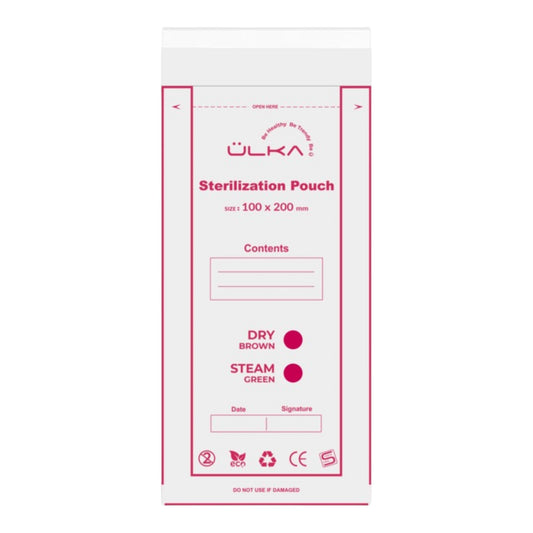 Ulka Sterilization Pouches (100x200 mm)