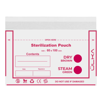 Ulka Sterilization Pouches (60x100 mm)