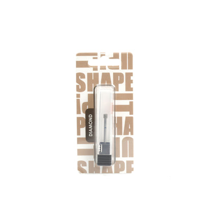 Shape It Up Diamond Frees Bit Short Wide Cylinder Flat Top 3.5 mm Blue (Manicure Pedicure)
