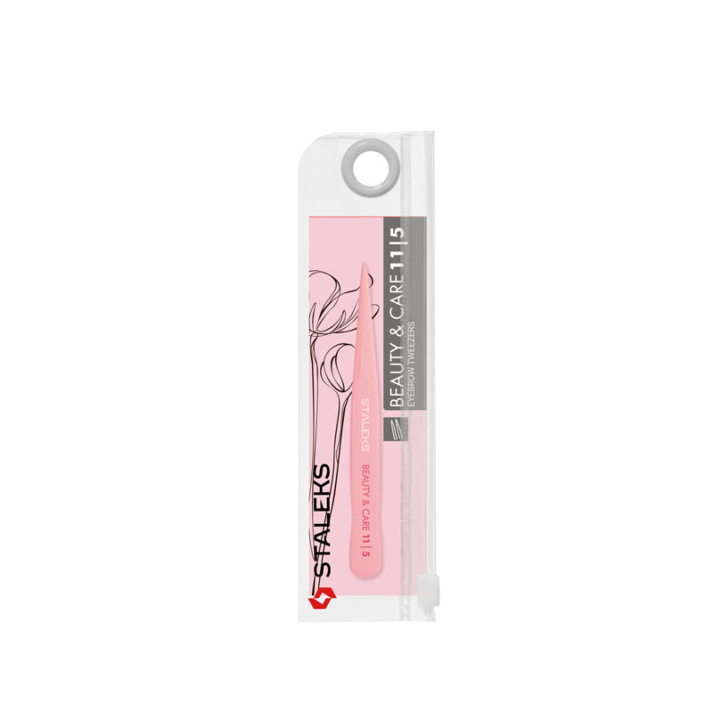 Staleks Eyebrow Tweezers Beauty & Care 11 Type 5 Point (TBC-11/5)