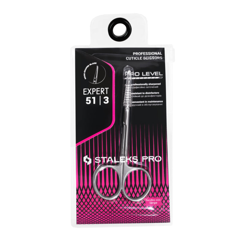 Staleks Professional Cuticle Scissors Expert 51 Type 3 24.5 mm (SE-51/3)