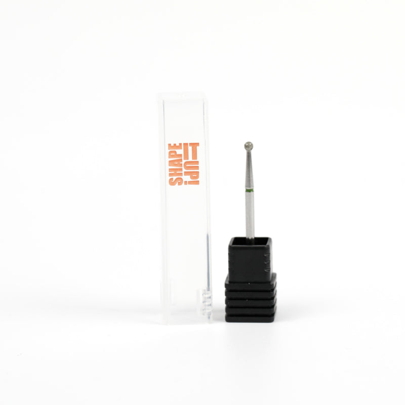 Shape It Up Diamond Frees Bit Ball 2.3mm Green (Manicure Pedicure)