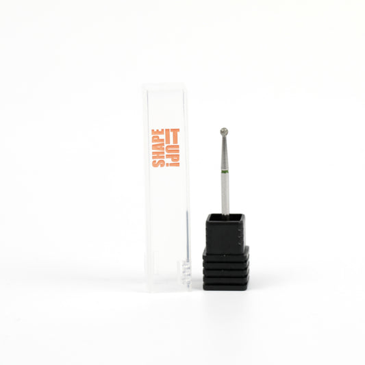 Shape It Up Diamond Frees Bit Ball 2.3mm Green (Manicure Pedicure)