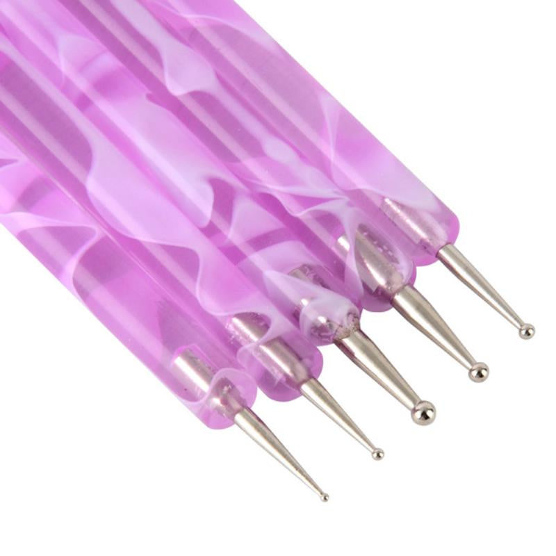 Shape It Up Nail Art Dotting Tools 5 Pieces