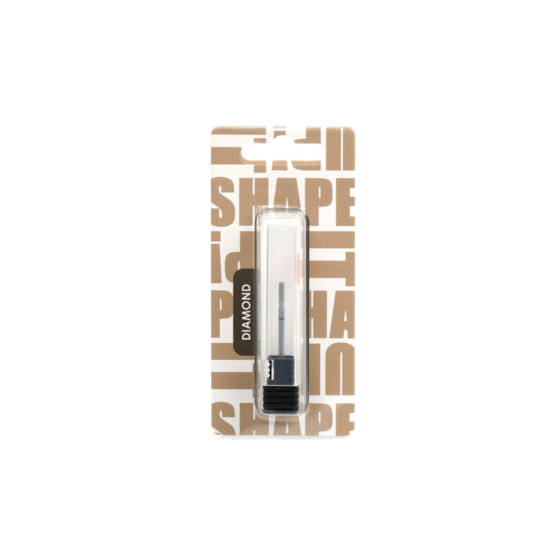 Shape It Up Diamond Frees Bit Narrow Cylinder Flat Top 1.2mm Blue (Manicure Pedicure)