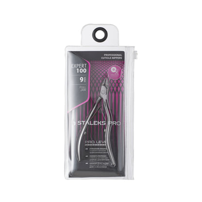 Staleks Pro Cuticle Nipper Expert 100 9mm Full Jaw (NE-100-9)
