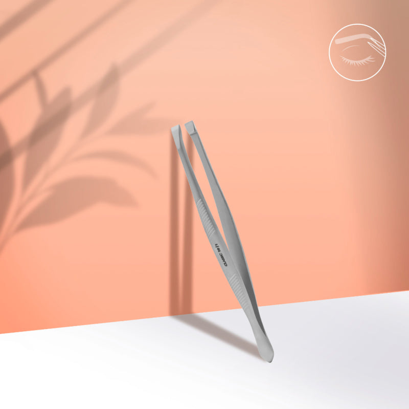 Staleks Eyebrow Tweezers Classic 10 Type 1 Wide Straight (TC-10/1)