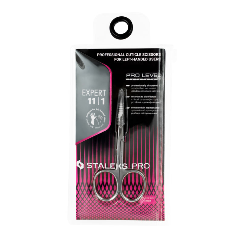Staleks Professional Cuticle Scissors Expert 11 Type 1 Left-Handed (SE-11/1)