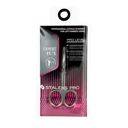Staleks Professional Cuticle Scissors Expert 11 Type 1 Left-Handed (SE-11/1)