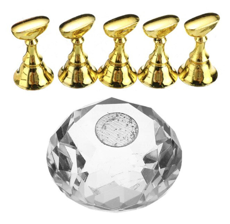 Shape It Up Magnetic Nail Tip Display Crystal Clear