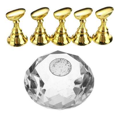 Shape It Up Magnetic Nail Tip Display Crystal Clear