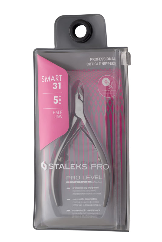 Staleks Professional Cuticle Nippers Smart 31 5 mm Half Jaw (NS-31-5)