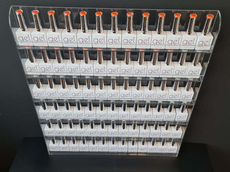 Shape It Up Wall Rack for Gel Polish Bottles