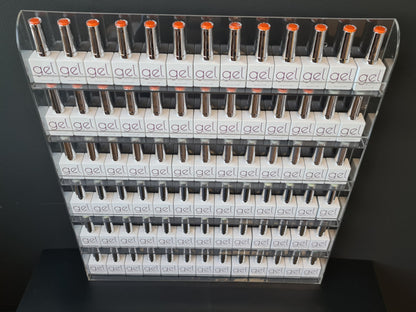 Shape It Up Wall Rack for Gel Polish Bottles