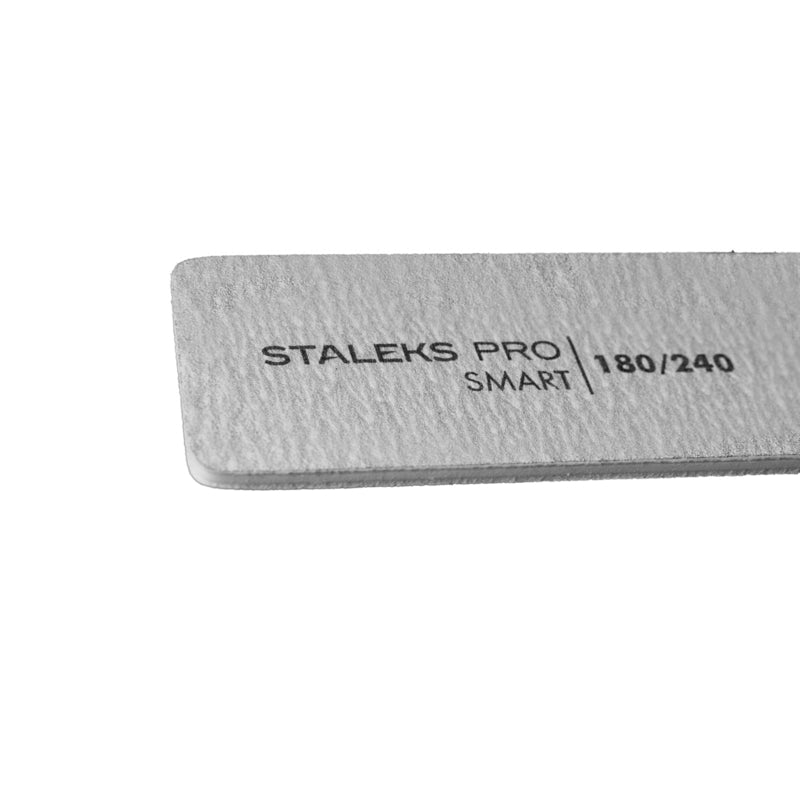 Staleks Pro Smart Mineral Wide Straight Nail File 180/240 Grit 5-Pack (NFB-31/2)