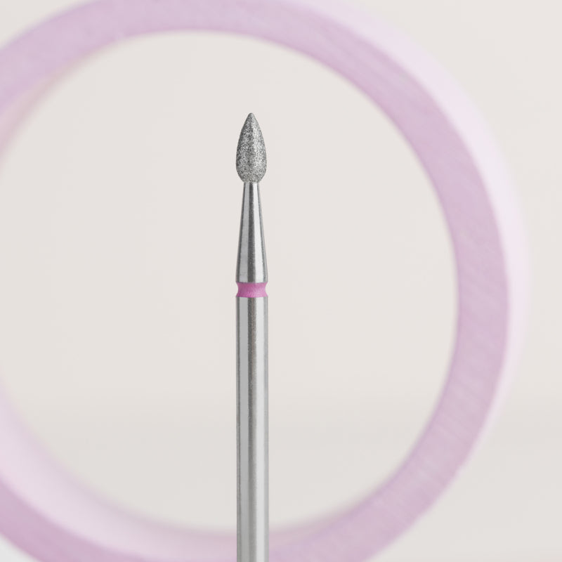 Staleks Diamond Bit Drop Red 2.3mm (Manicure Pedicure) (FA40R023/5K)