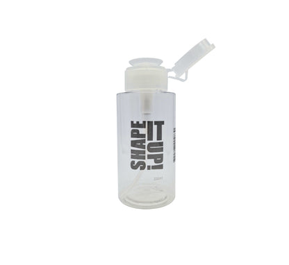 Shape It Up Pump Bottle Clear 200 ml