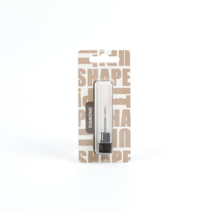 Shape It Up Diamond Frees Bit Long Sharp Flame 2.0mm Red (Manicure Pedicure)