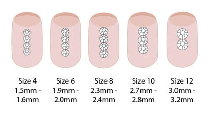 Colortone Pink Crystal Rhinestones