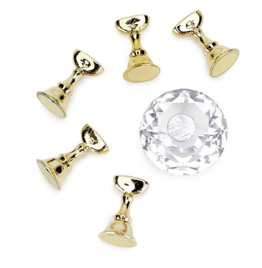 Shape It Up Magnetic Nail Tip Display Crystal Clear