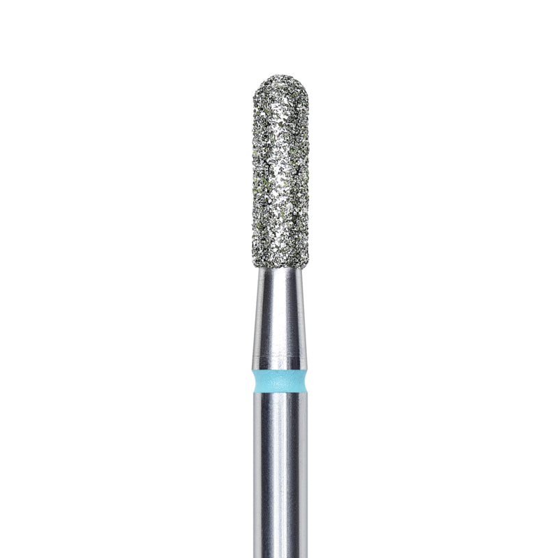 Staleks Diamond Bit Rounded Cylinder Blue 2.3mm (Manicure Pedicure) (FA30B023/8K)